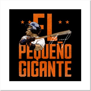 jose altuve el pequeno gigante Posters and Art